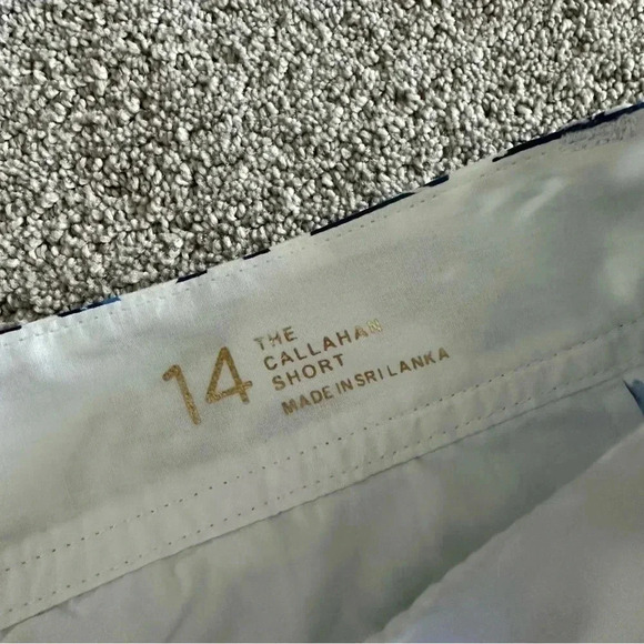 Lilly Pulitzer Callahan Shorts Resort Navy Beach Bathers Size 14 - Picture 2 of 10